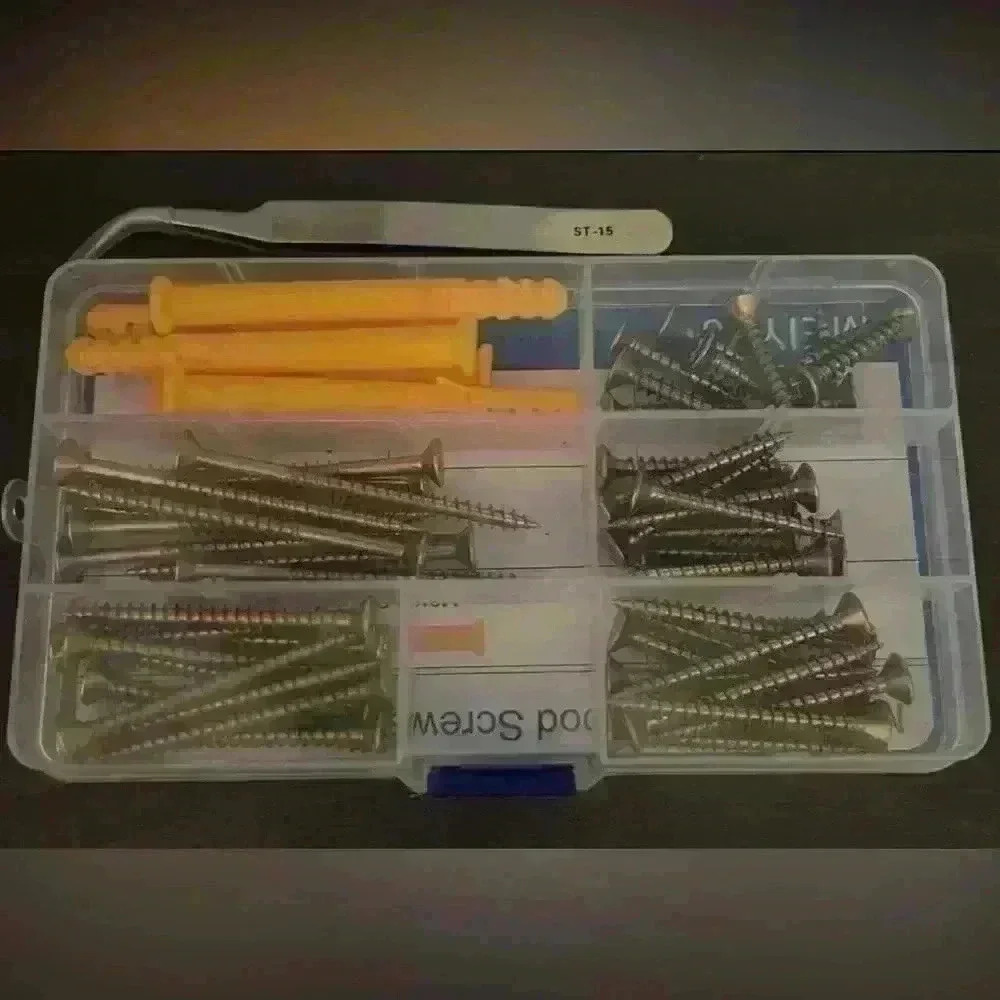 M3 Flat Head Wood Screws Assortment Kit New